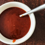 Tonkatsu Sauce in a serving bowl.